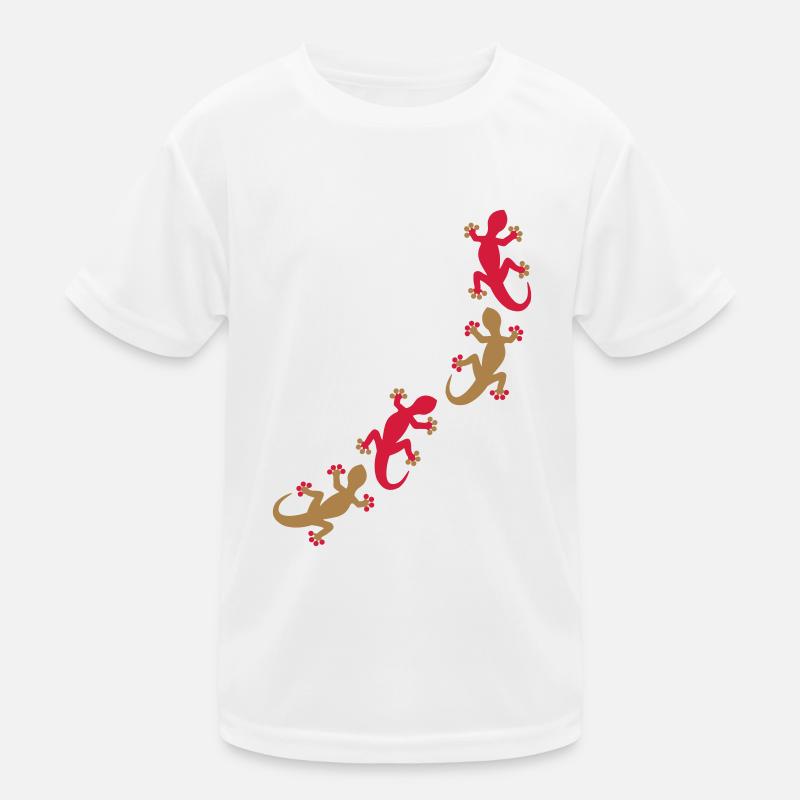 Four geckos 2c Kids Functional T-Shirt