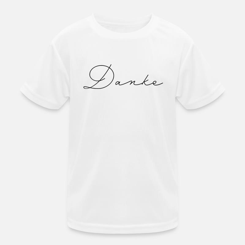 Danke Kinder Funktions-T-Shirt