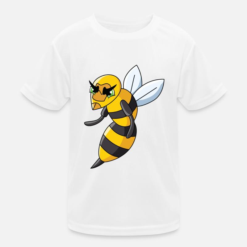 Wespe Kinder Funktions-T-Shirt