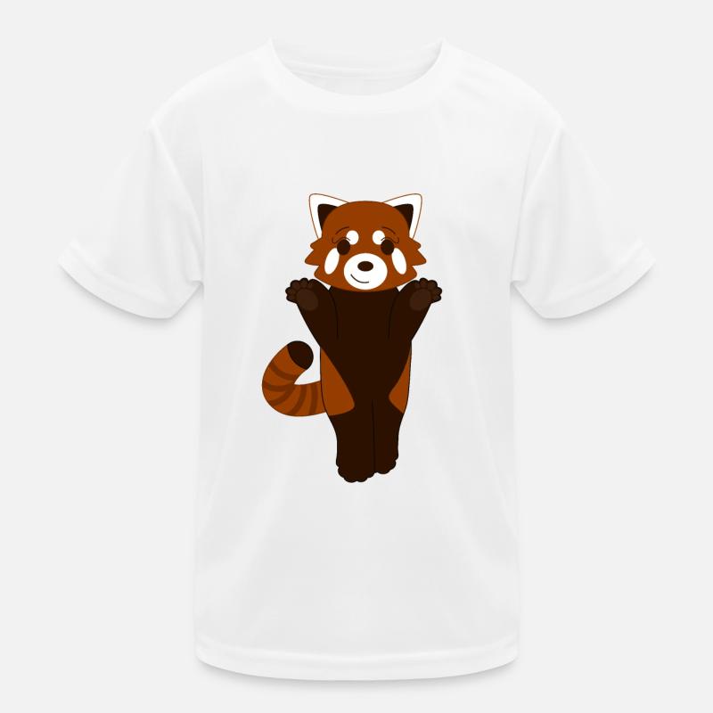 Panda roux debout T-shirt sport Enfant