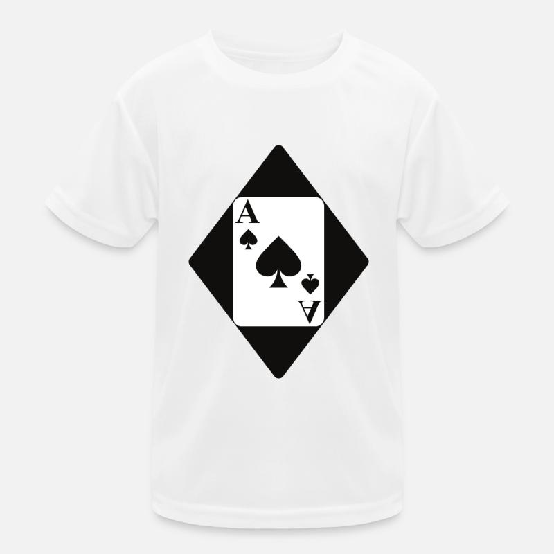 Karten Kinder Funktions-T-Shirt