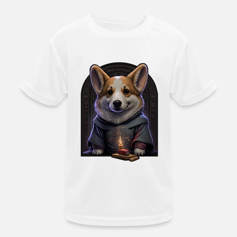 Corgi Kinder Funktions-T-Shirt
