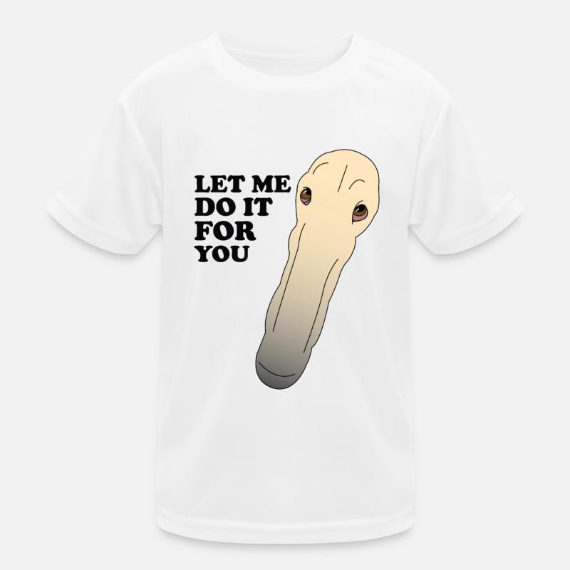 Let Me Do It For You Meme Dog Borzoi Funny Kids Functional T-Shirt