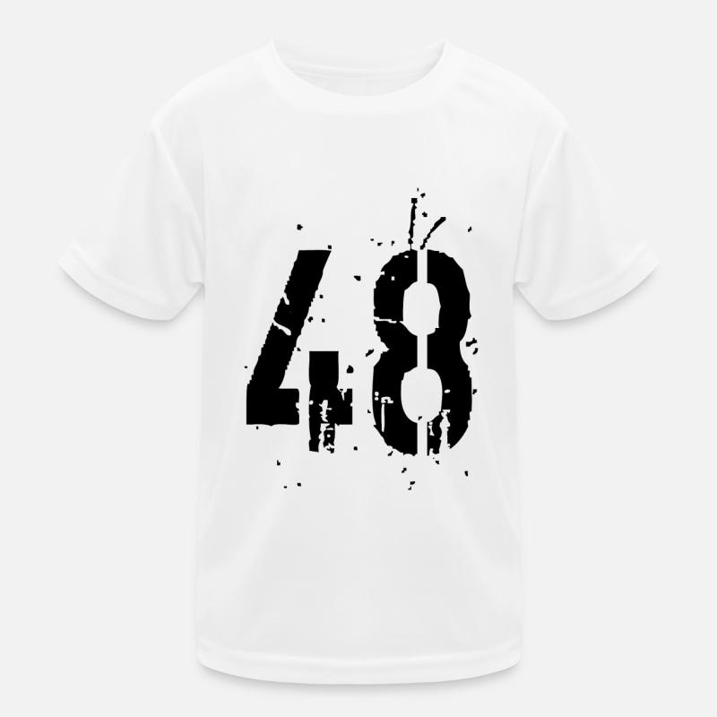 48 Nombre 48 T-shirt sport Enfant