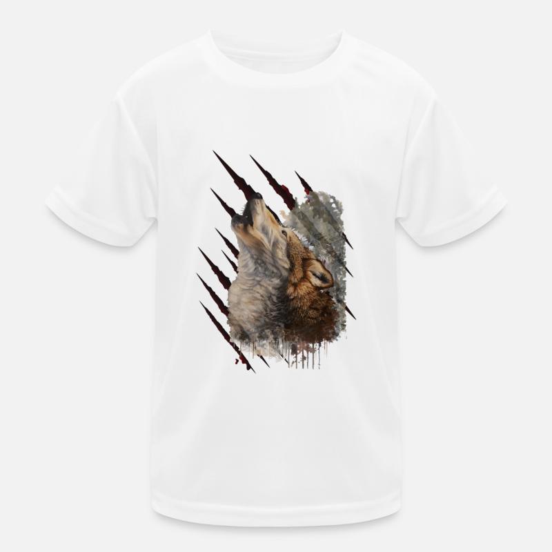 Wolf et Wolfclaw T-shirt sport Enfant