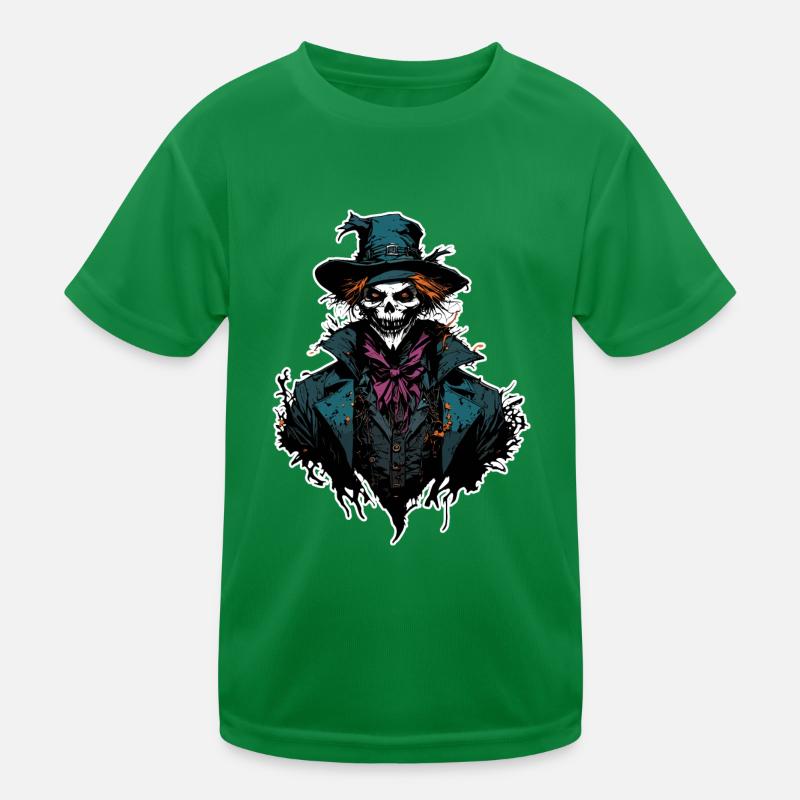 Vogelscheuche / Erntehelfer / Maisfeld / Feld Kinder Funktions-T-Shirt