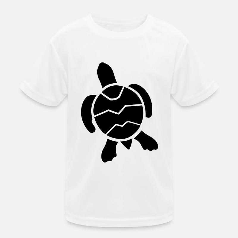 Schildkröte Kinder Funktions-T-Shirt