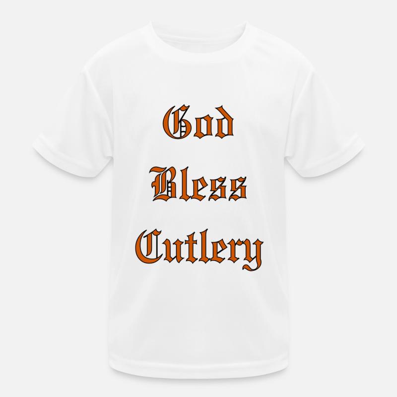 GodBlessCutlery Kids Functional T-Shirt