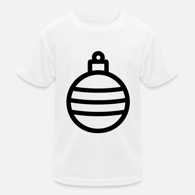 Weihnachtskugel Kinder Funktions-T-Shirt