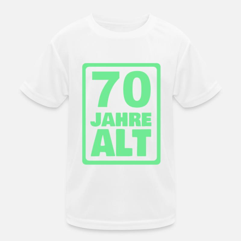Age 70 Kids Functional T-Shirt