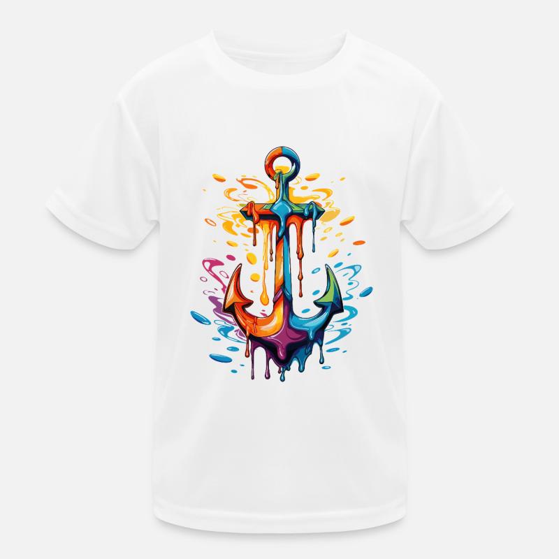 Anker Kinder Funktions-T-Shirt