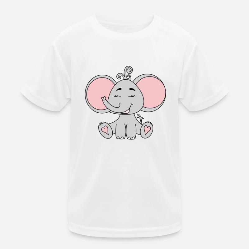 Elephant Kids Functional T-Shirt