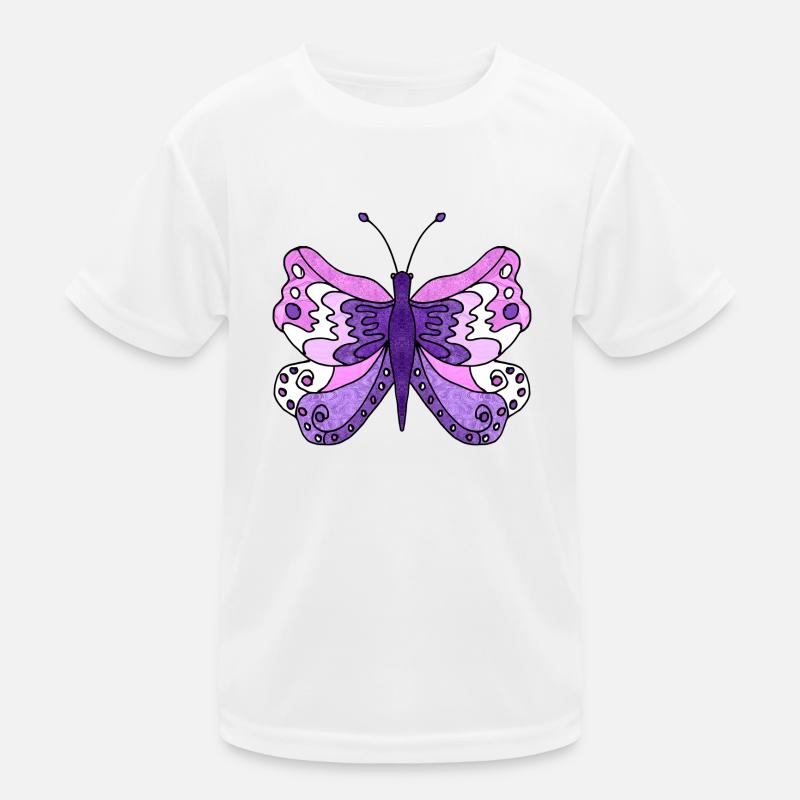 papillon T-shirt sport Enfant