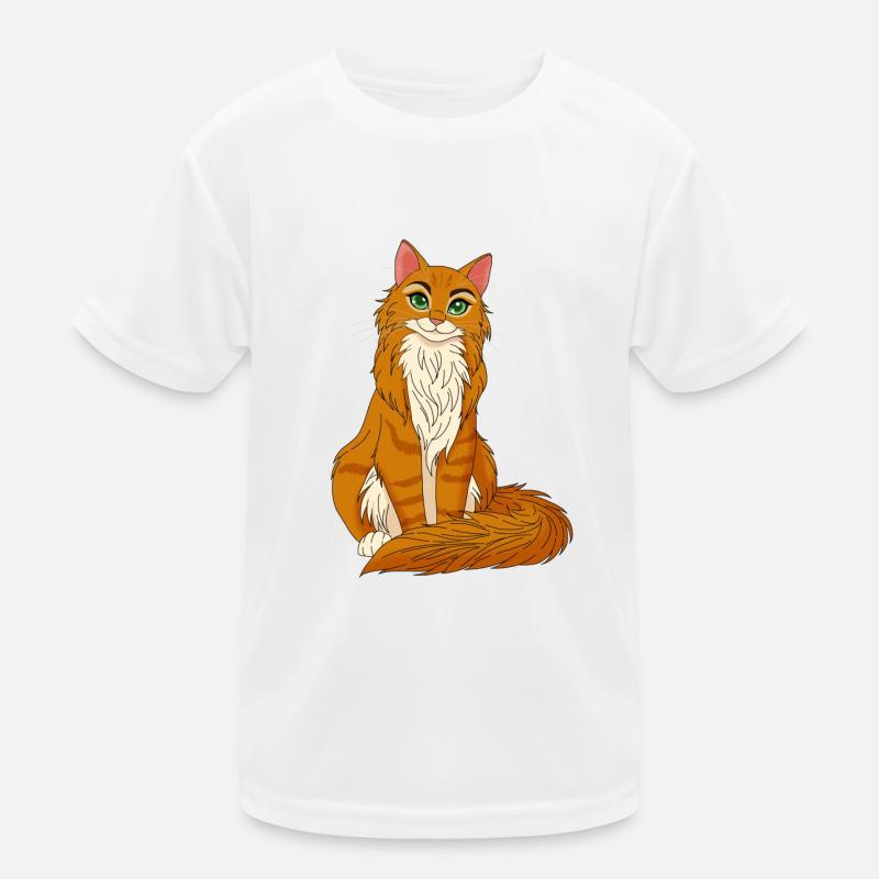 Luna chat T-shirt sport Enfant