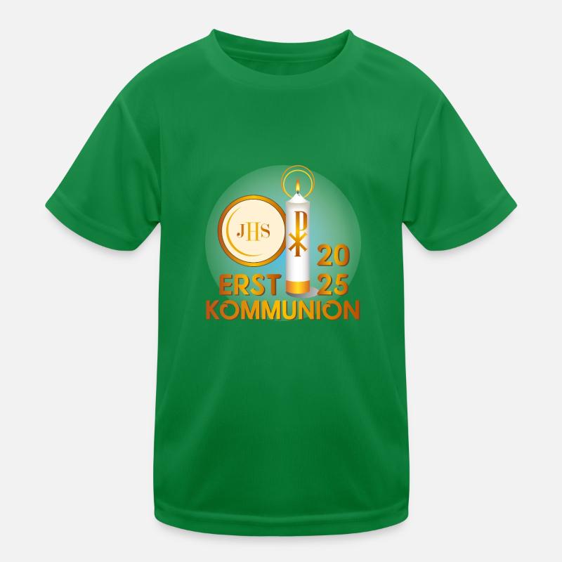 First Communion 2025 Kids Functional T-Shirt