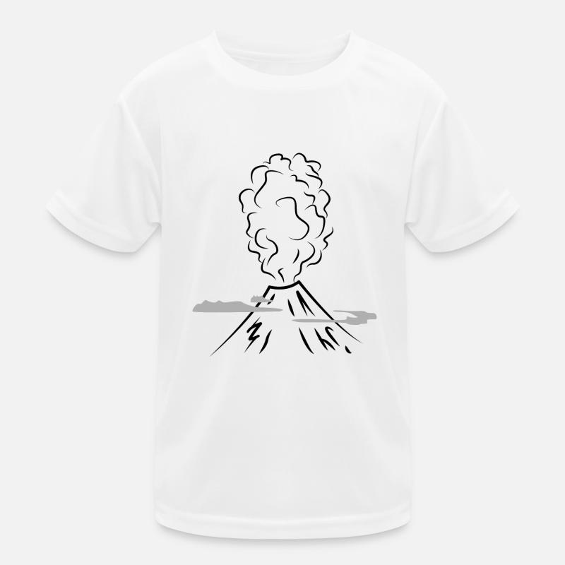 Vulkan Kinder Funktions-T-Shirt
