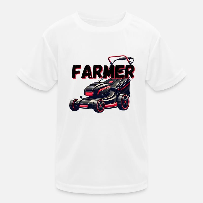 Bauer - Kinder Funktions-T-Shirt - Weiß