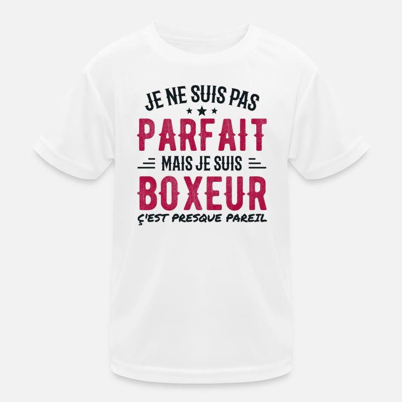 Nicht perfekt, aber Boxer Kinder Funktions-T-Shirt