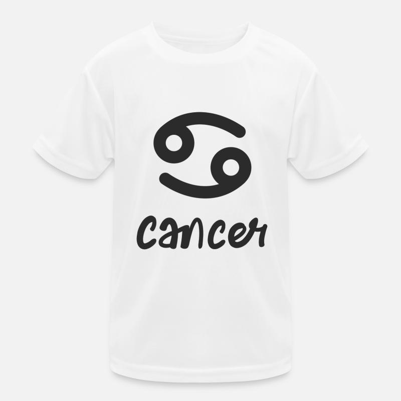 Sternzeichen Krebs Kinder Funktions-T-Shirt