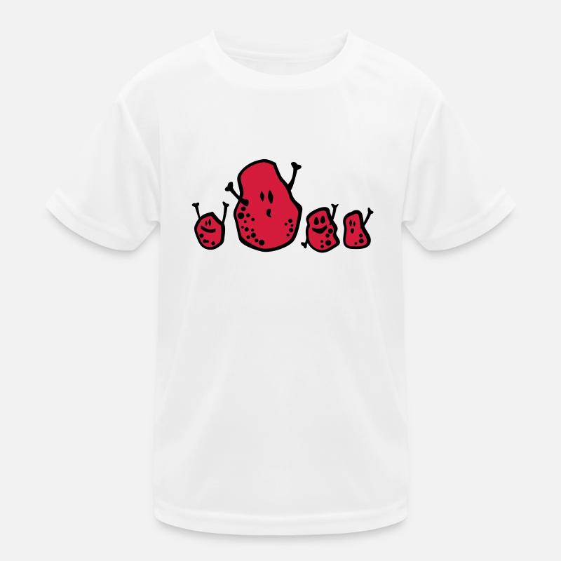 happy potatoes Kinder Funktions-T-Shirt
