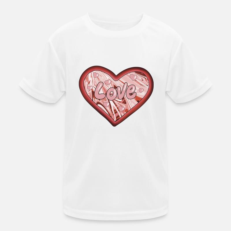 Liebe Kinder Funktions-T-Shirt