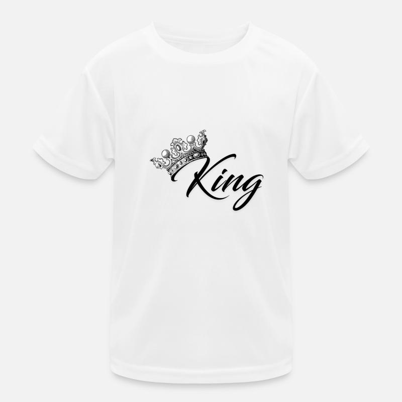 King - Partnershirt Kinder Funktions-T-Shirt
