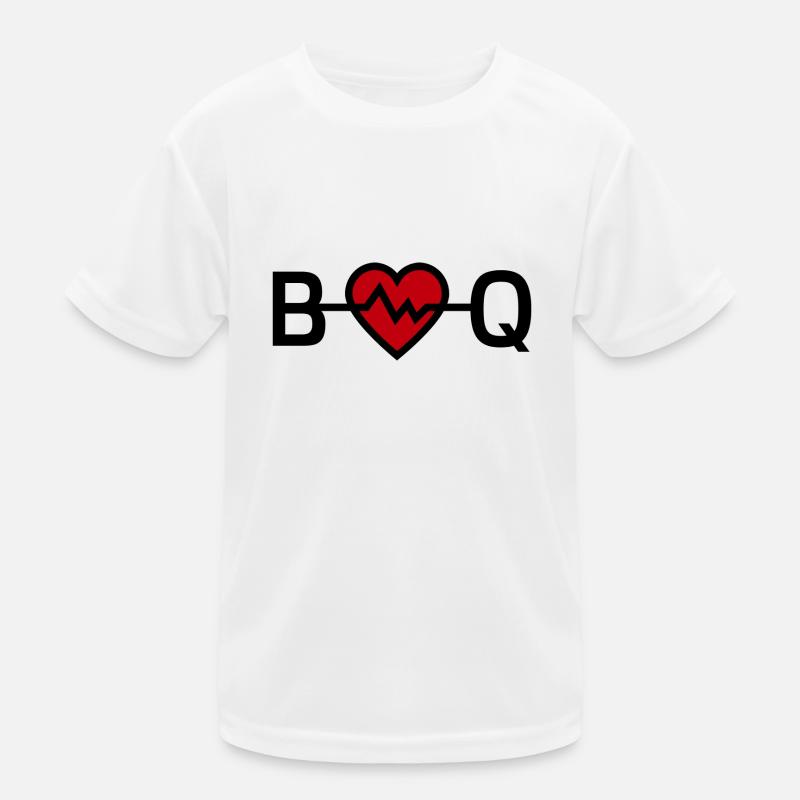 ''BBQ'' est mon cœur T-shirt sport Enfant