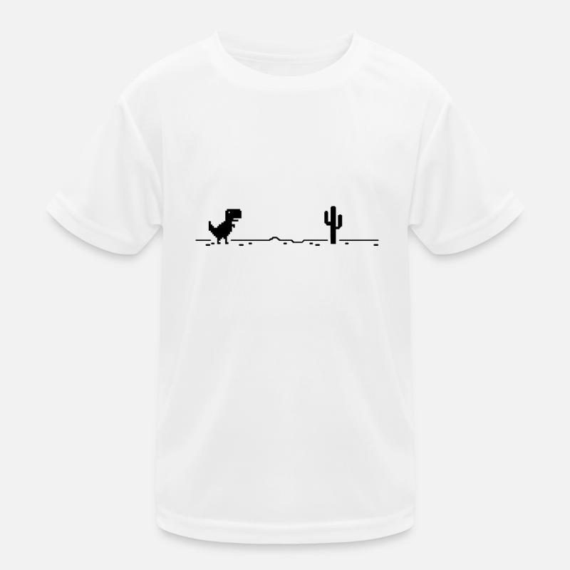 T-rex Cactus Offline Kids Functional T-Shirt