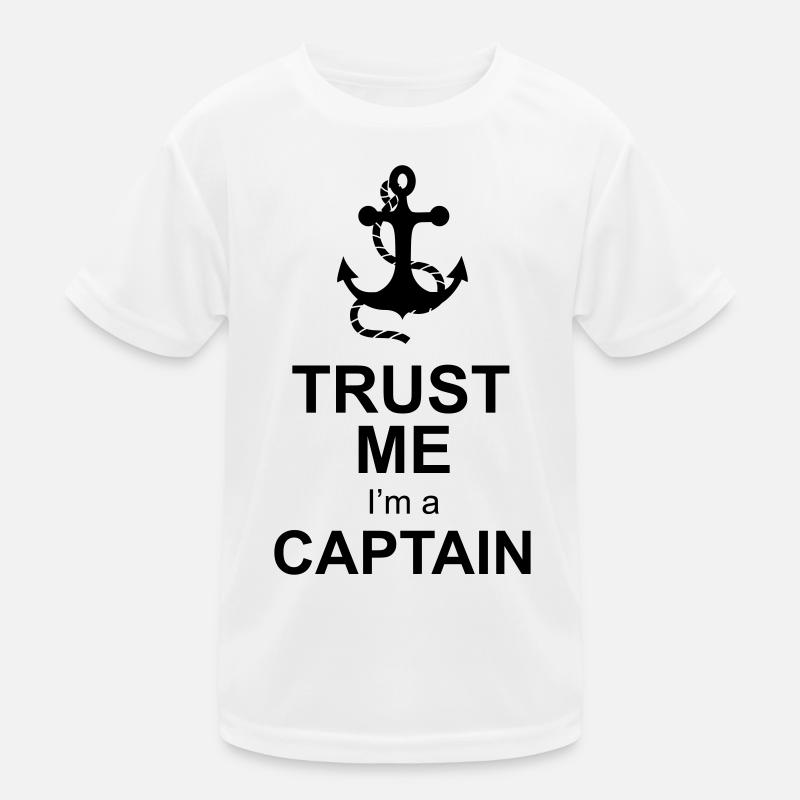 captain anchor Kids Functional T-Shirt