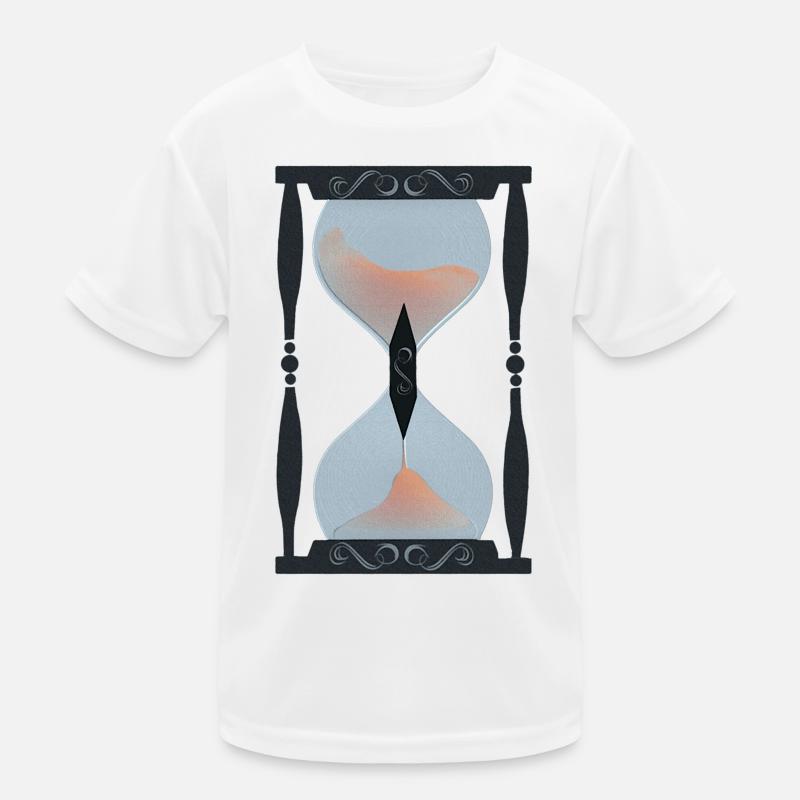 sandtimer, memento mori Kinder Funktions-T-Shirt