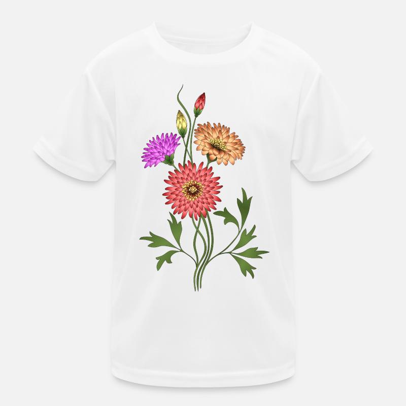 Fleur T-shirt sport Enfant