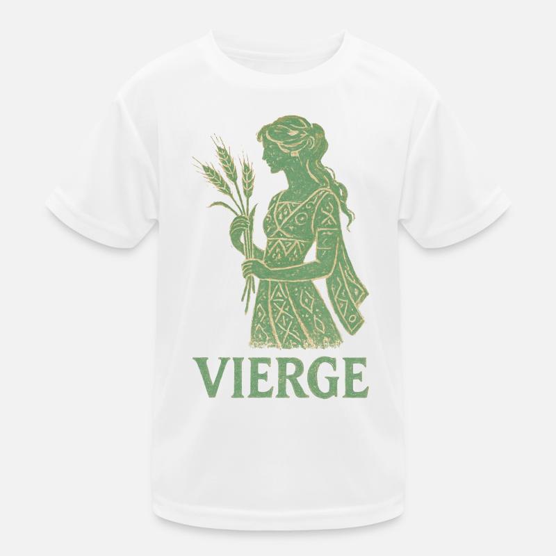 Jungfrau Sternzeichen - Astrologie Kinder Funktions-T-Shirt