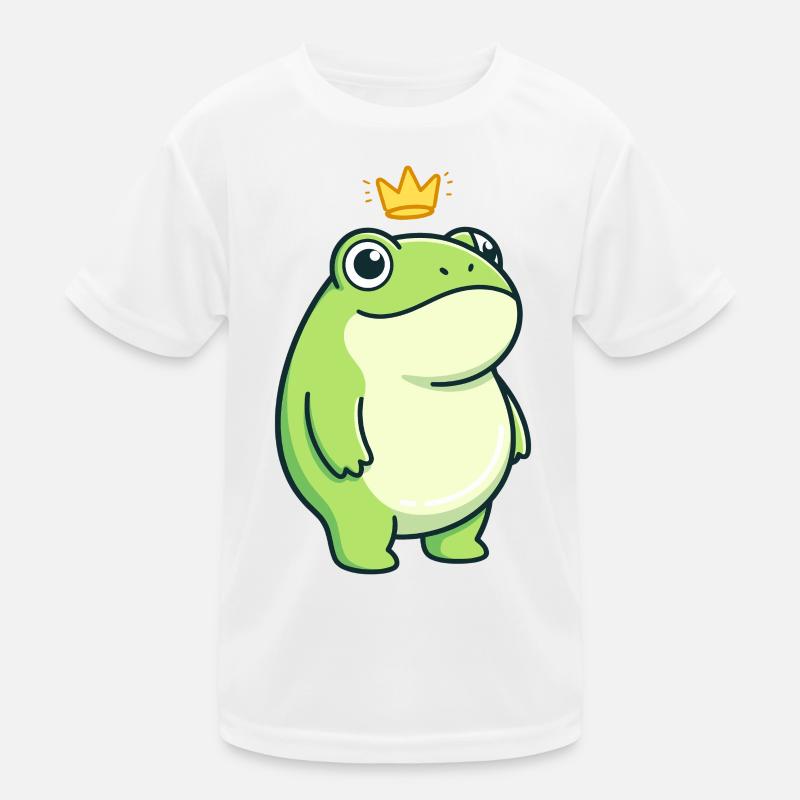 King Croak – Design minimaliste classique T-shirt sport Enfant