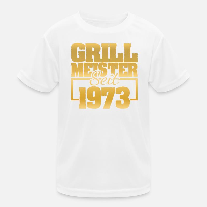 Barbecue 1973 Kids Functional T-Shirt