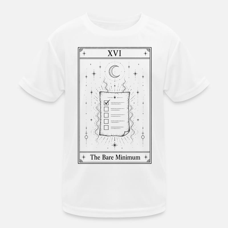 Le strict minimum | Carte de tarot T-shirt sport Enfant