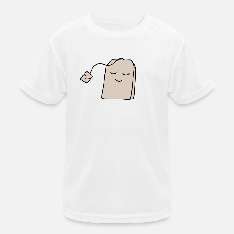 Tee Gaphic - Kinder Funktions-T-Shirt - Weiß