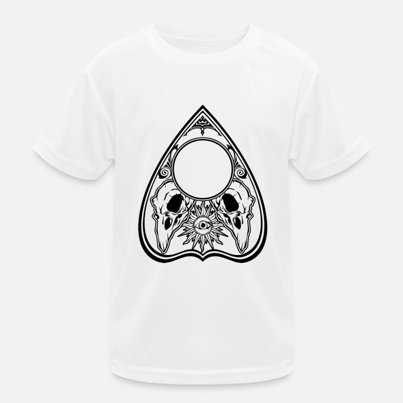 Planchette Halloween Krähe Kinder Funktions-T-Shirt