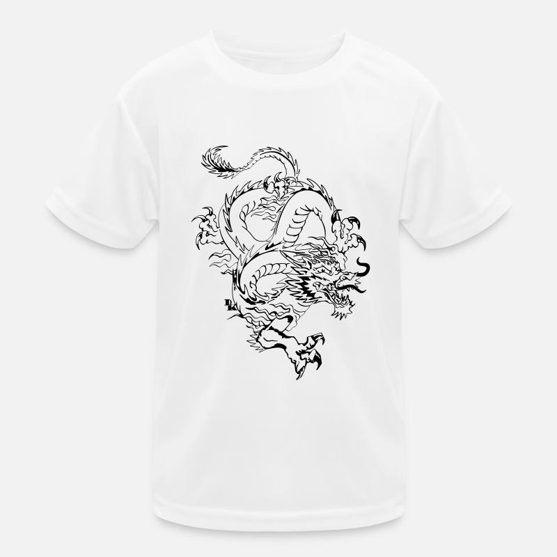 Chinese dragon by dk Kids Functional T-Shirt