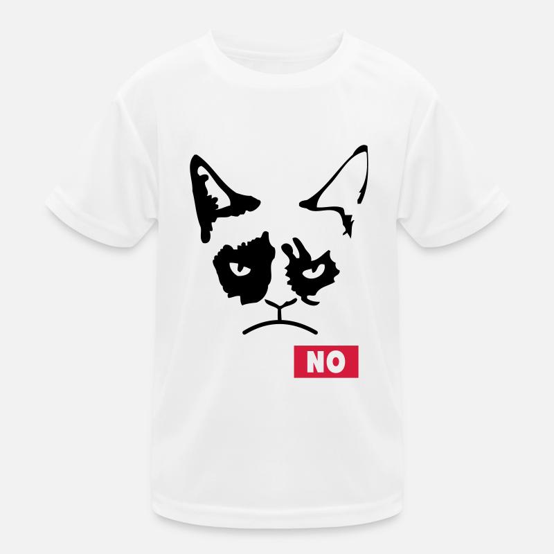 Chat grincheux T-shirt sport Enfant