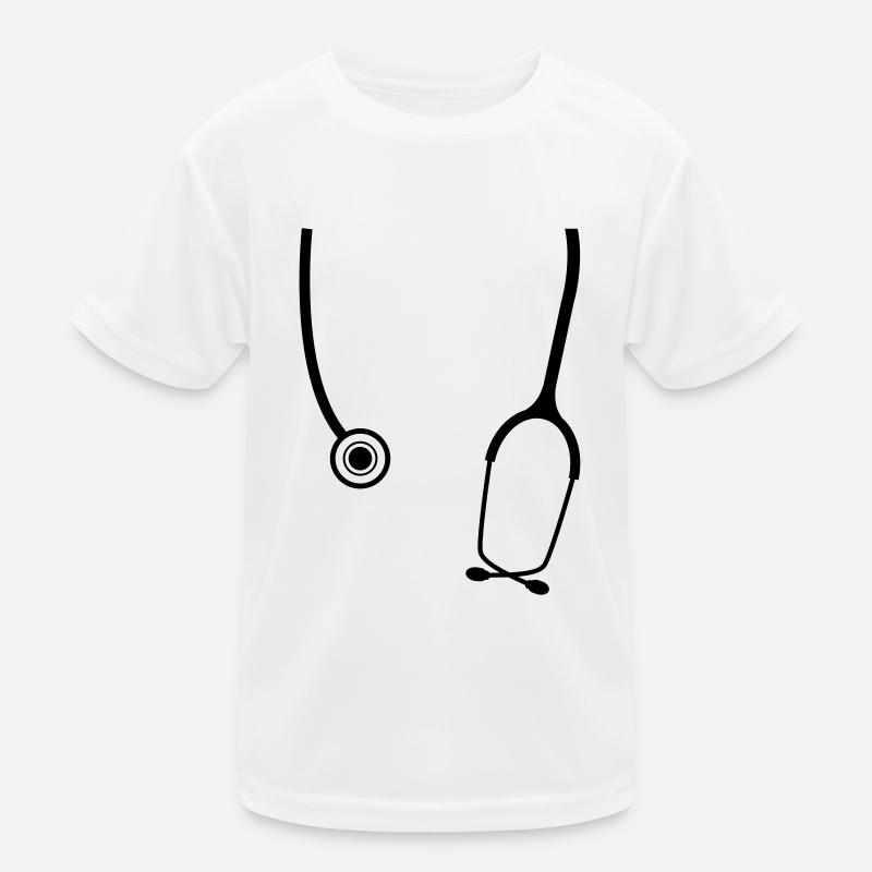 Arzt Kinder Funktions-T-Shirt