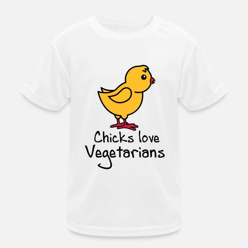 Vegetarier Kinder Funktions-T-Shirt