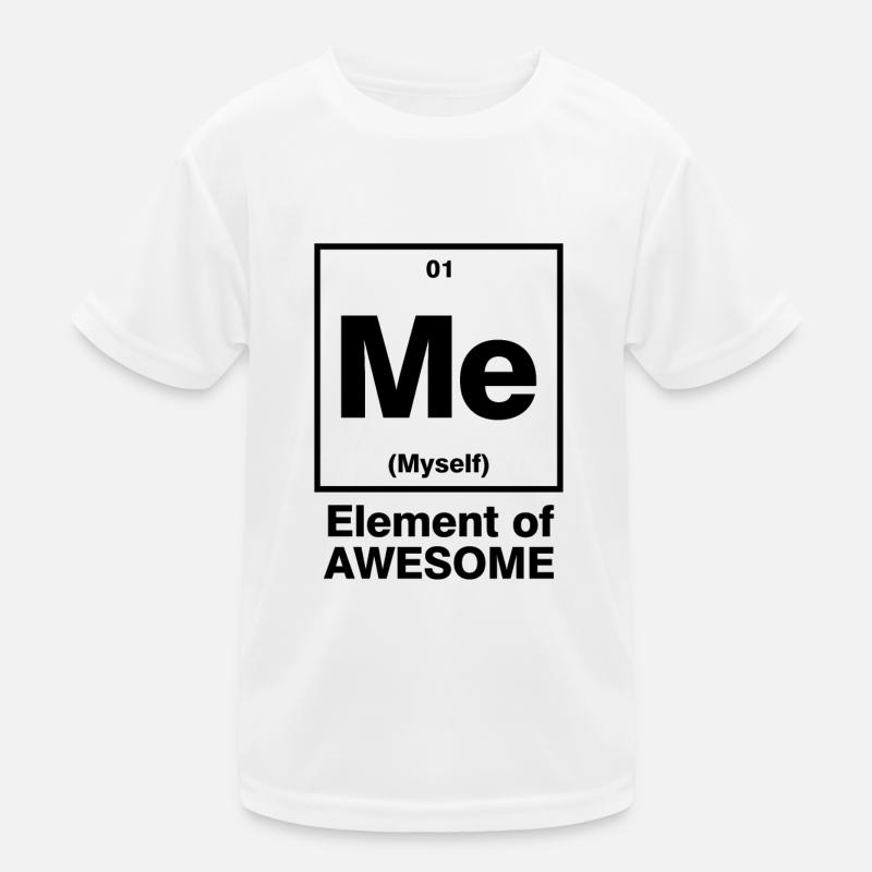 ELEMENT VON AWESOME Kinder Funktions-T-Shirt