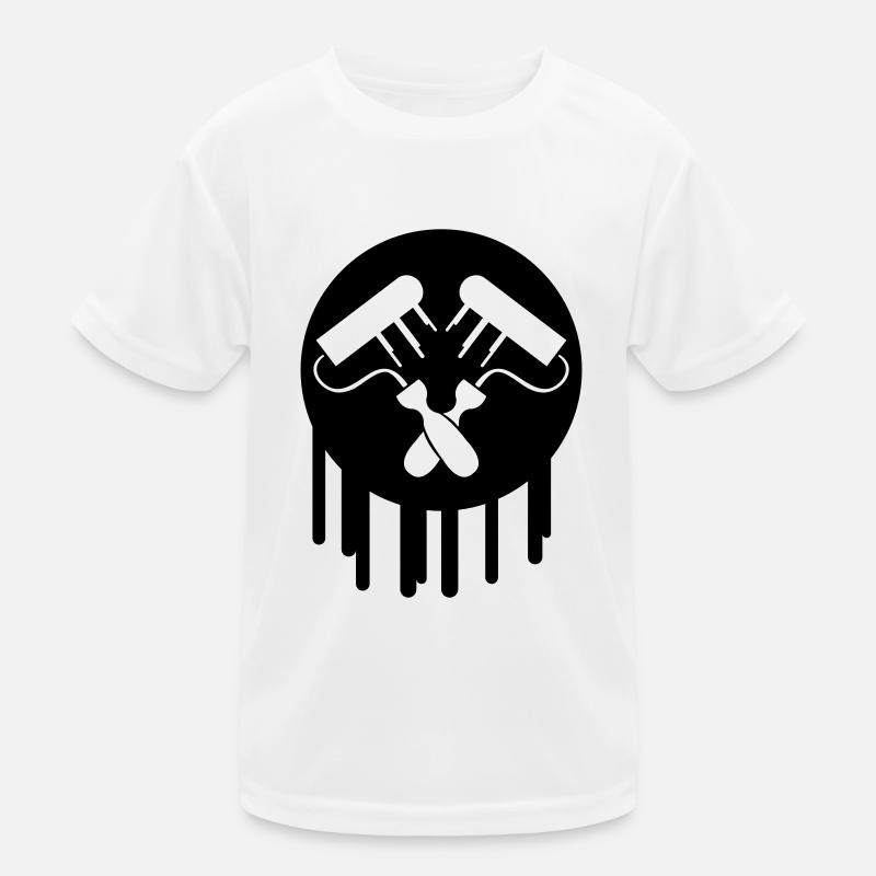 Painter Symbol Kids Functional T-Shirt