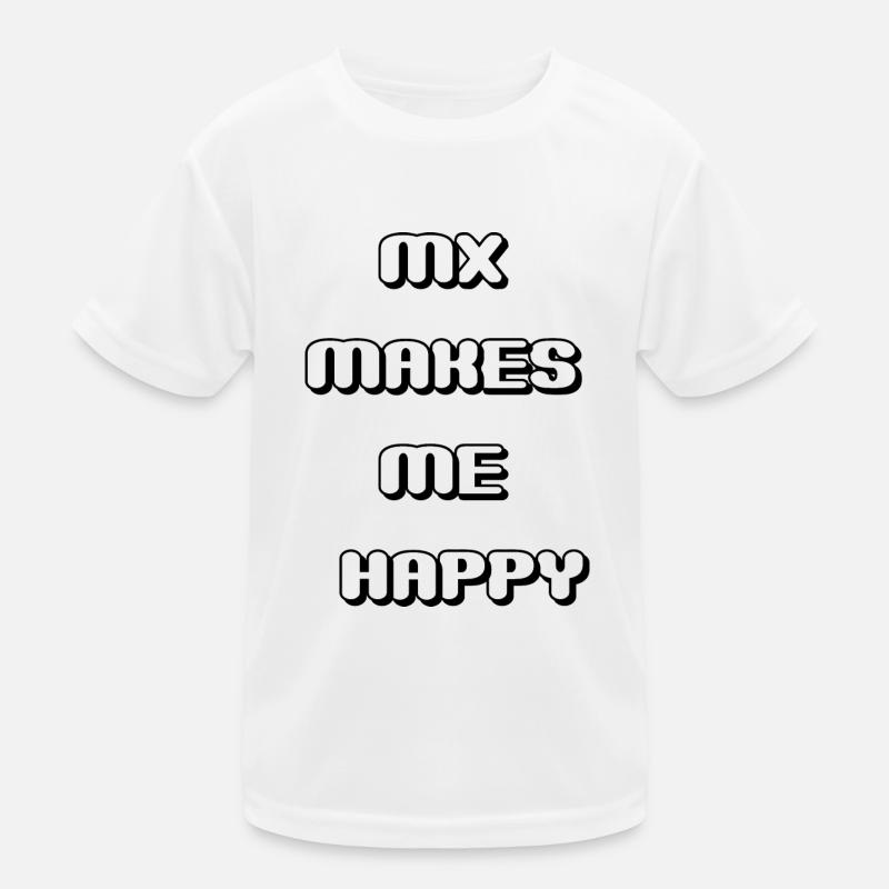 mx me rend heureux T-shirt sport Enfant