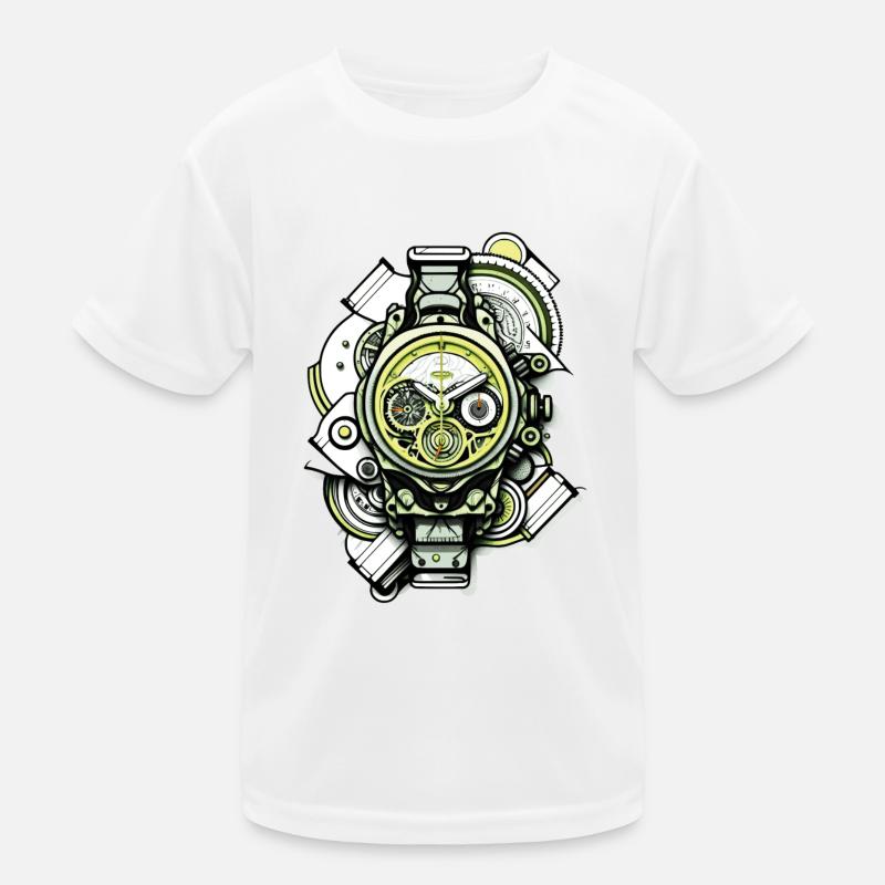 Uhr als Automatic oder Handaufzug für Vintage Fans Kinder Funktions-T-Shirt