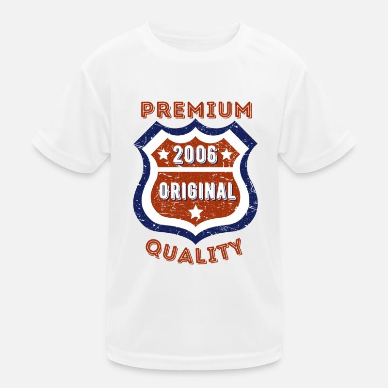 Qualité premium 2006 T-shirt sport Enfant