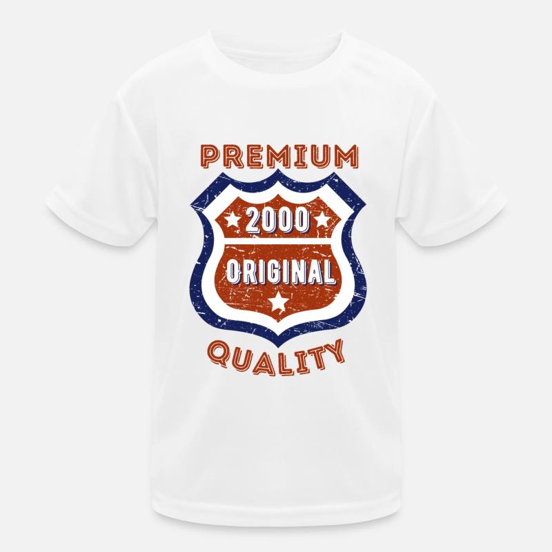 Premium Quality 2000 Kids Functional T-Shirt