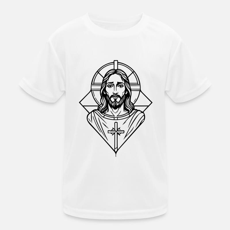 Jesus Kinder Funktions-T-Shirt