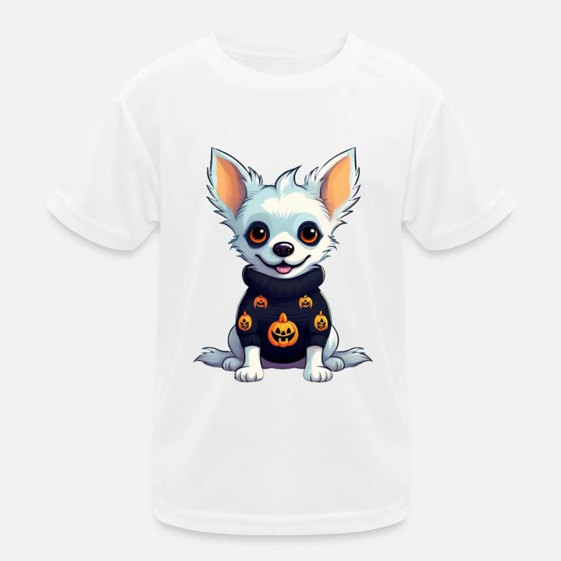 Chihuahua Hallooween Pull T-shirt sport Enfant
