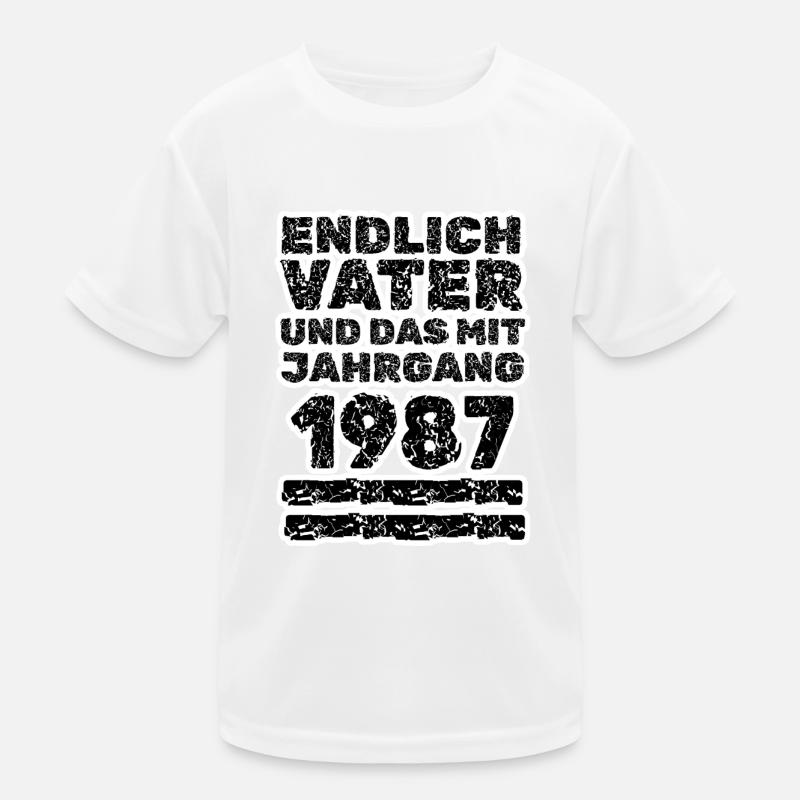 1987 Kids Functional T-Shirt
